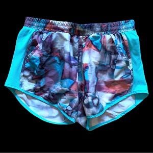 Under Armour blue sports gym running shorts Small